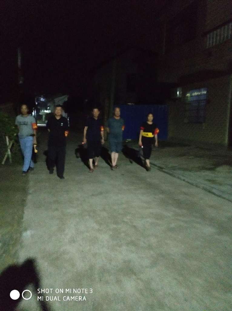 板桥乡积极开展夜间巡逻工作_邵阳头条网