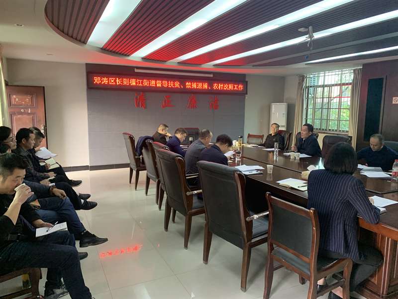 邓涛到檀江督导扶贫、禁捕退捕、农村改厕工作_邵阳头条网