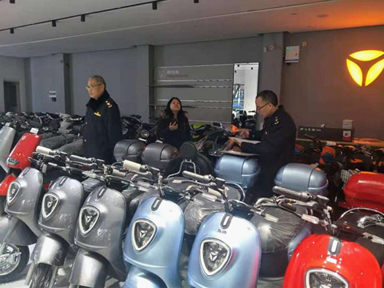 市场监督管理局开展电动车市场专项整治行动(图1)