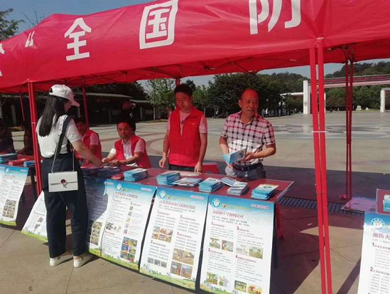 大祥区积极开展5.12防灾减灾日宣传活动(图2)