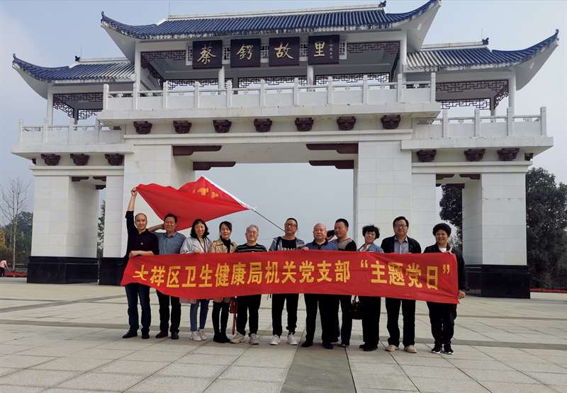 大祥区卫健局机关支部开展10月主题党日活动(图2)