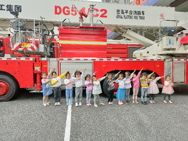 幼儿园小朋友走进大祥区应急消防科普基地参观学习(图3)