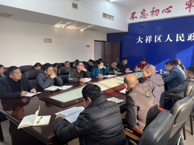大祥区民政局召开市域社会治理现代化试点工作推进会(图2)