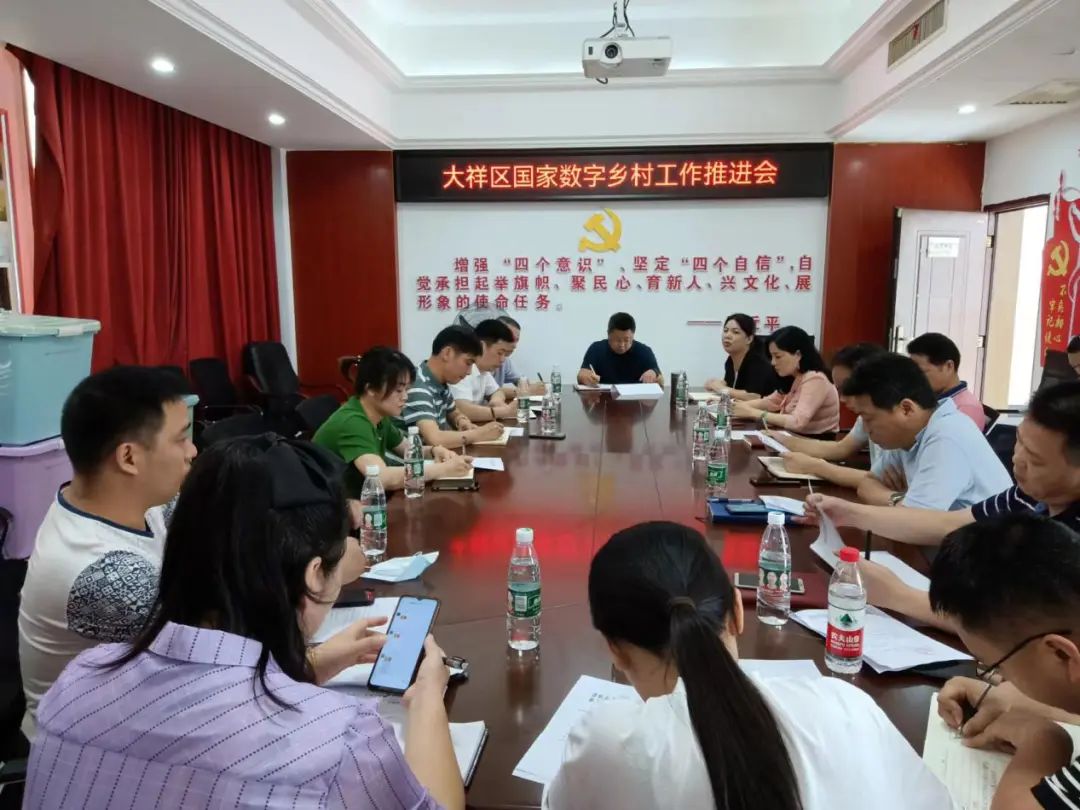 大祥区召开国家数字乡村工作推进会(图1)