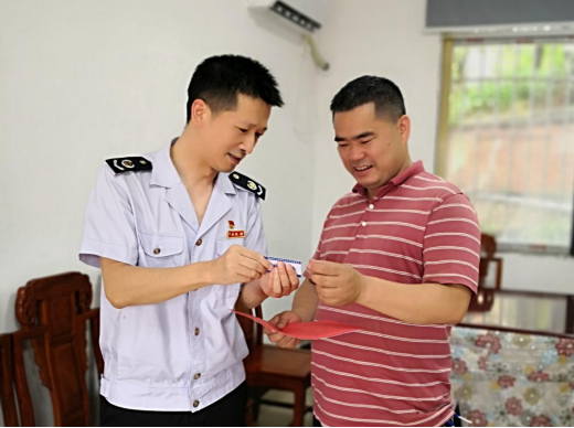 大祥税务：主动走访接受监督 着力优化税风税纪(图1)