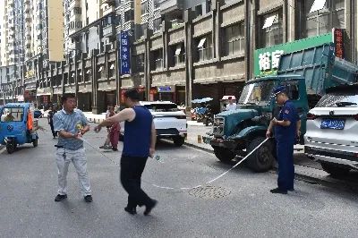 大祥区消防、交警联合开展消防车通道整治行动(图3)