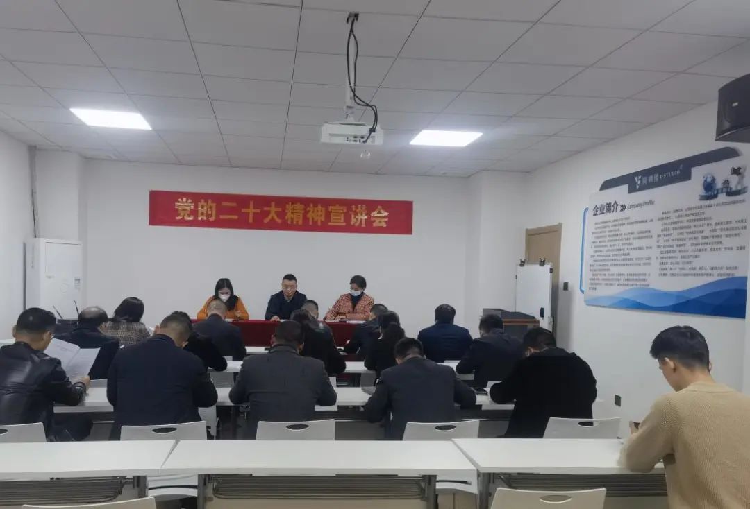 大祥区工商联（总商会）开展党的二十大精神宣讲会(图2)