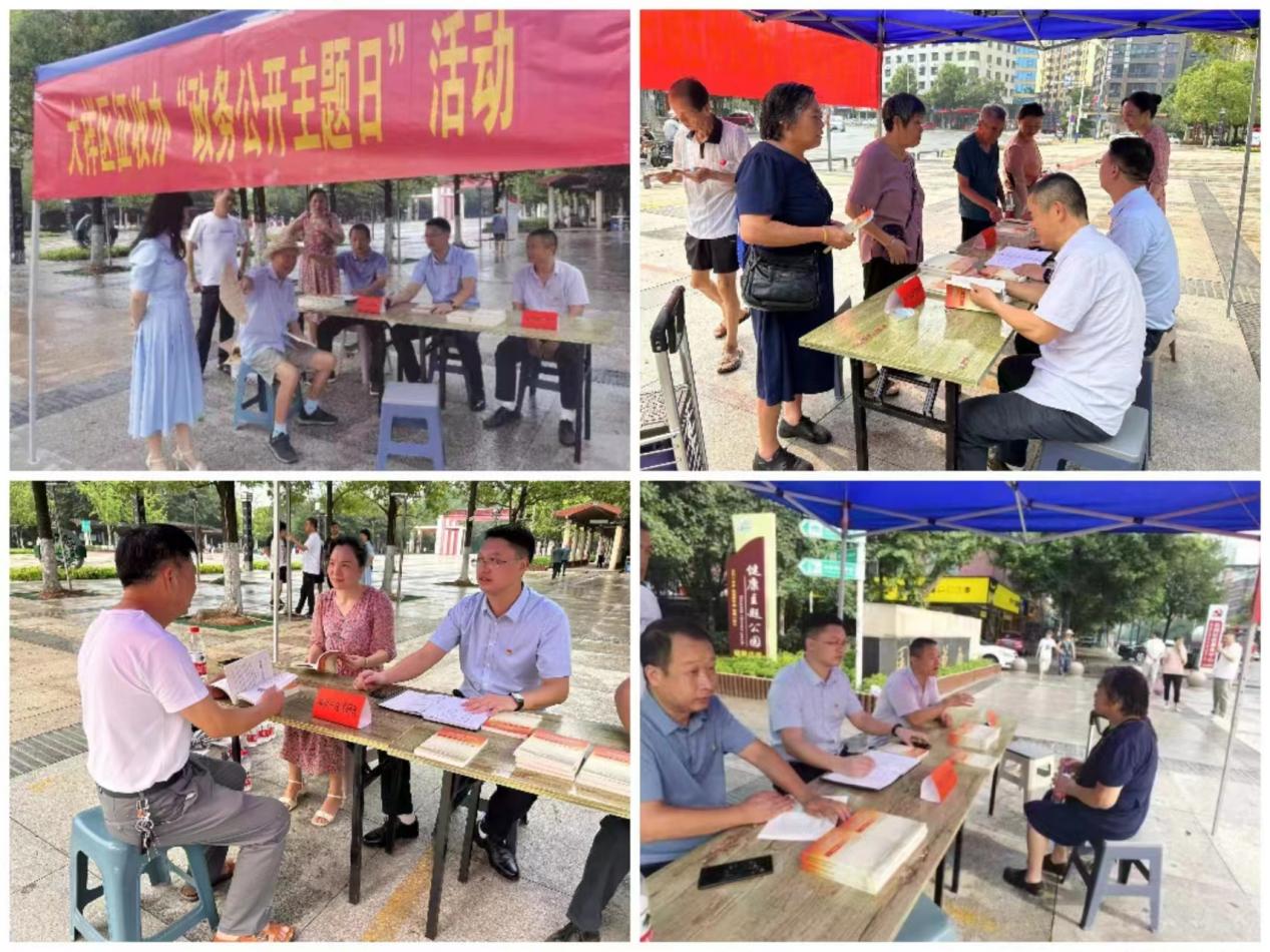 区征收办开展“政务公开主题日”活动(图2)