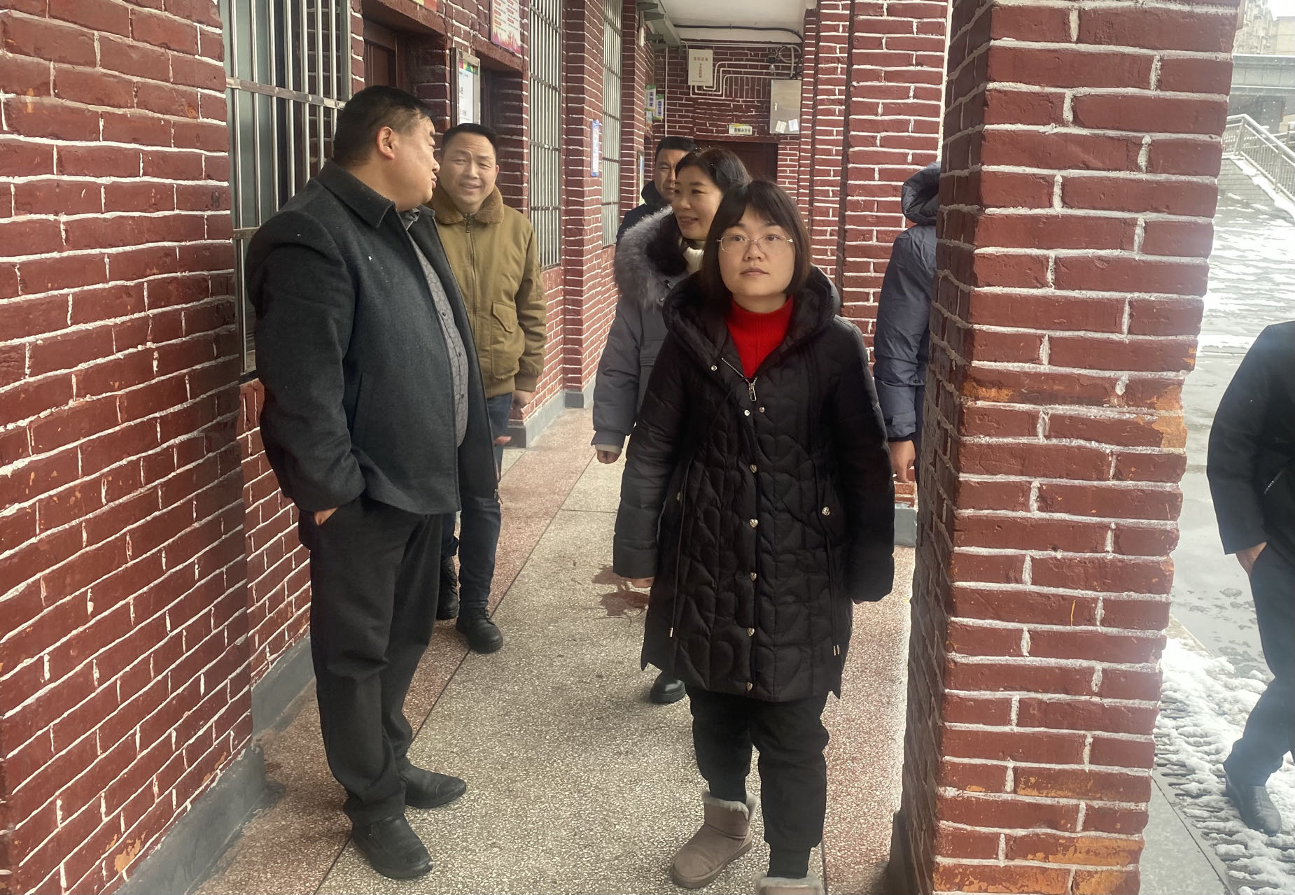 黄静怡督查校园安全工作(图2)