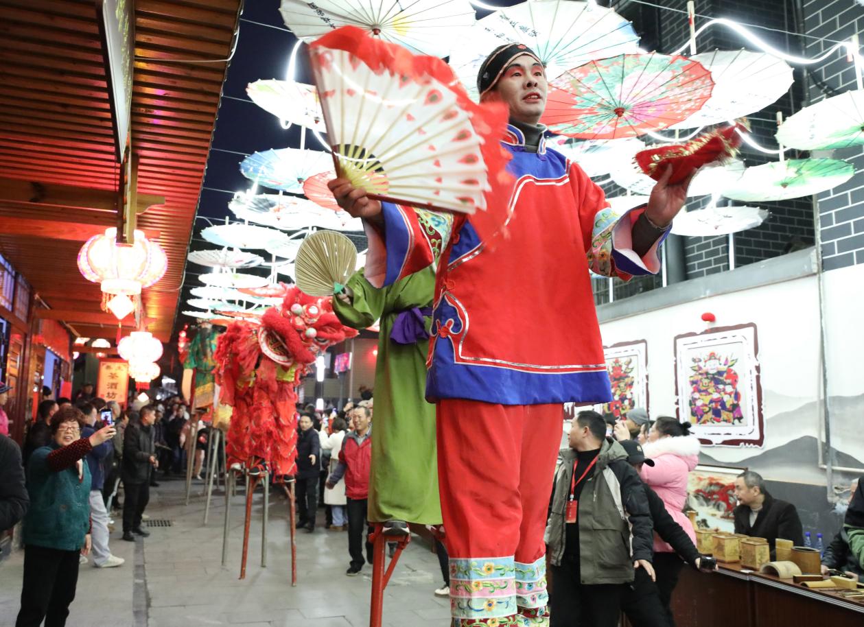 大祥区仙人井: 瑞蛇闹春 福满元宵(图7)