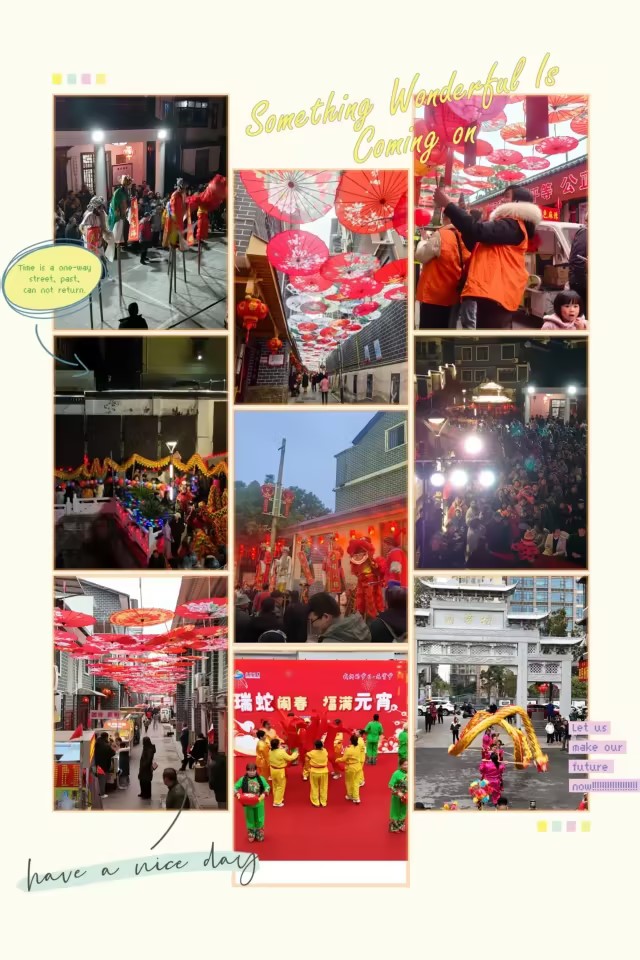 大祥区仙人井: 瑞蛇闹春 福满元宵(图9)