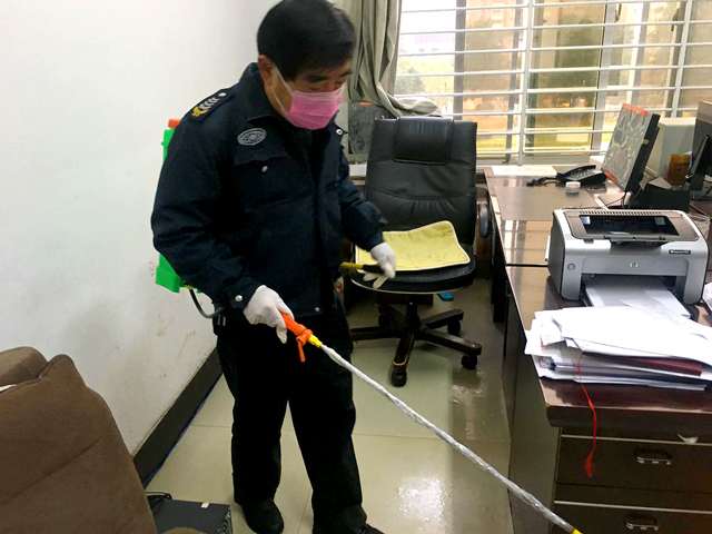 大祥区机关事务服务中心：当好“三员”，守牢机关疫情防控线(图3)