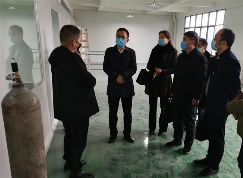 邓涛到邵阳国家农业科技园口罩生产企业调研(图2)