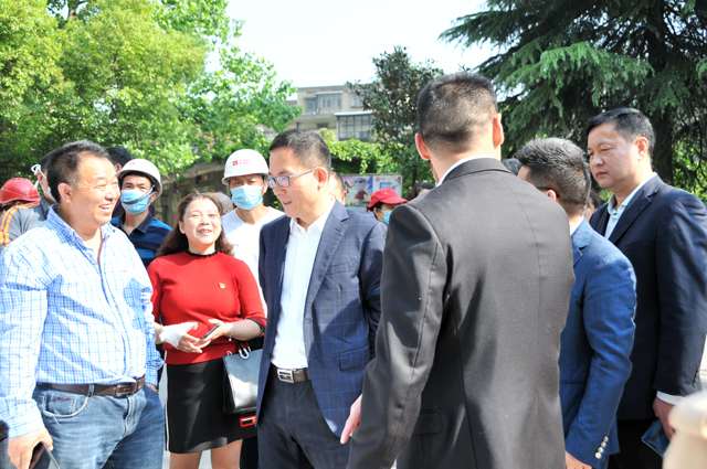 大祥区翠园社区仪表厂家属院老旧小区改造项目正式启动(图1)