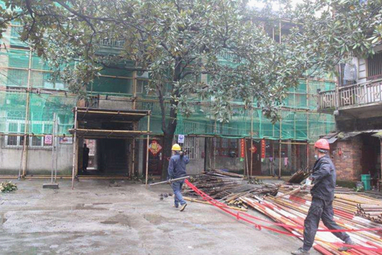 大祥区加快推进老旧小区改造工程(图3)