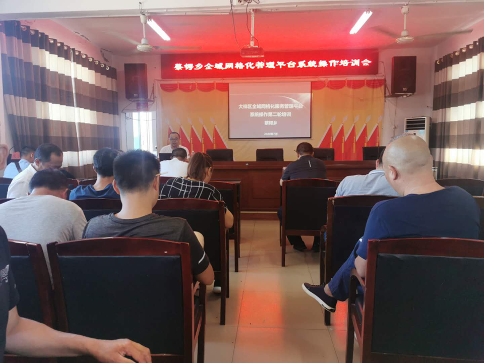 大祥区开展全域网格化服务管理平台培训工作(图7)