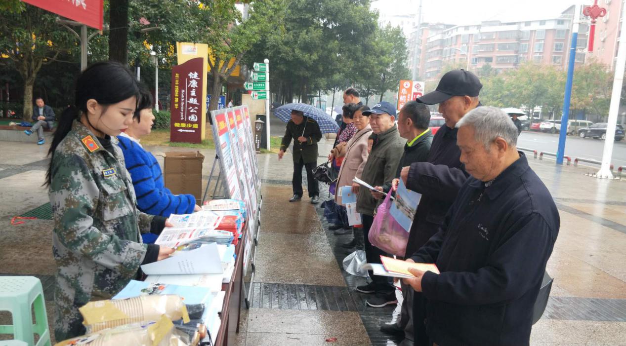 大祥区开展警报试鸣日人防宣传活动(图4)