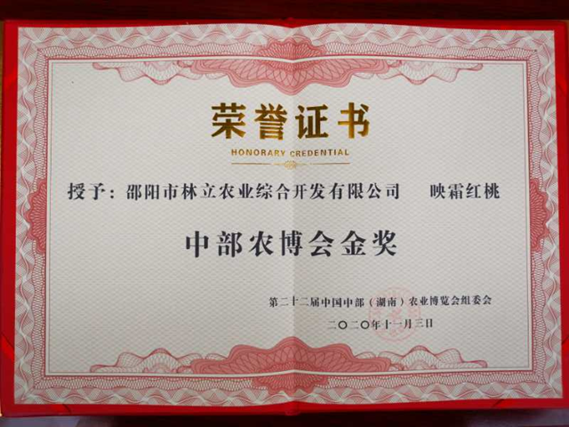 喜讯大祥区两产品荣获“中部农博会金奖”(图3)