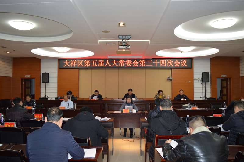 大祥区五届人大常委会召开第34次会议(图2)