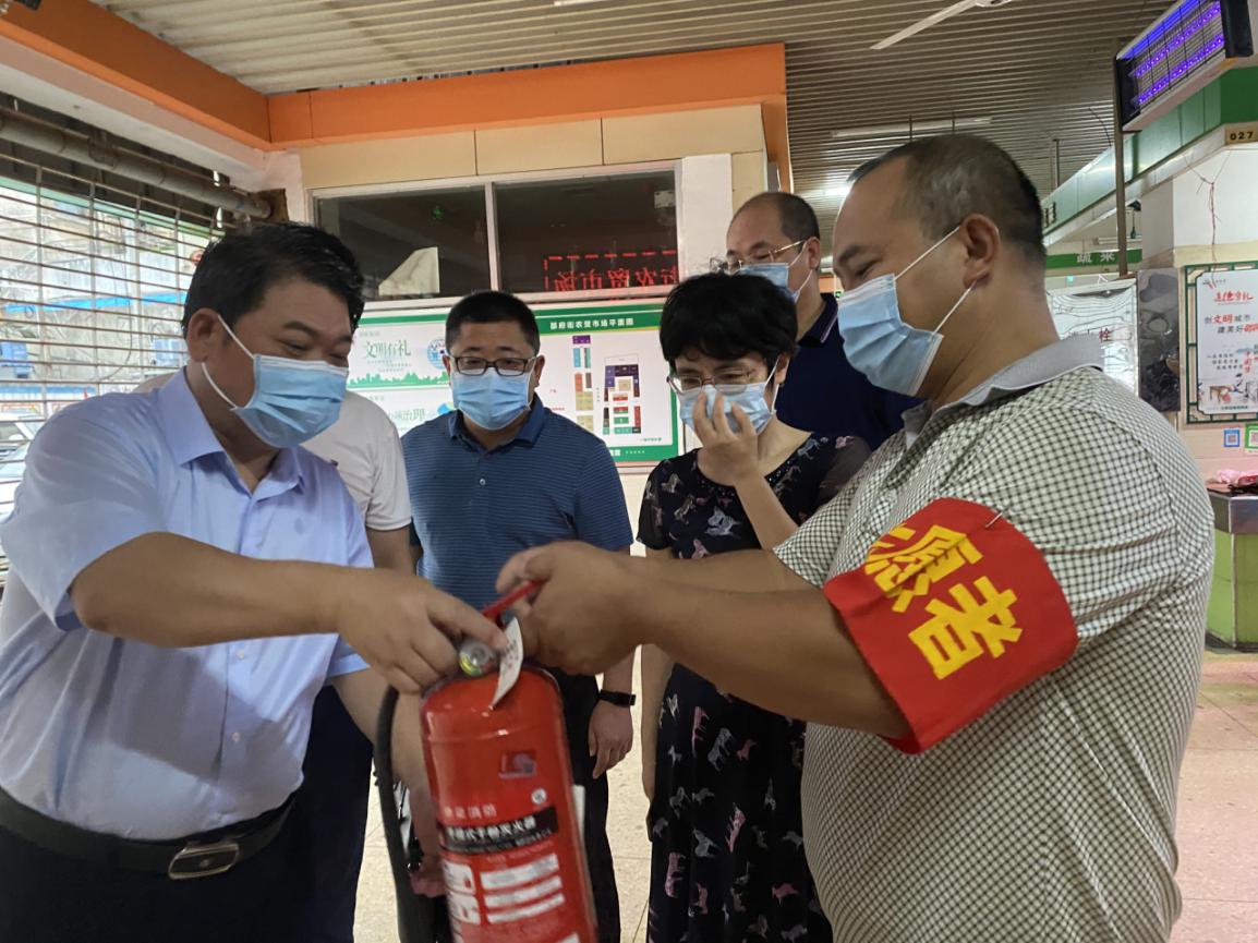 大祥区：压实创文责任 对标落实整改(图2)