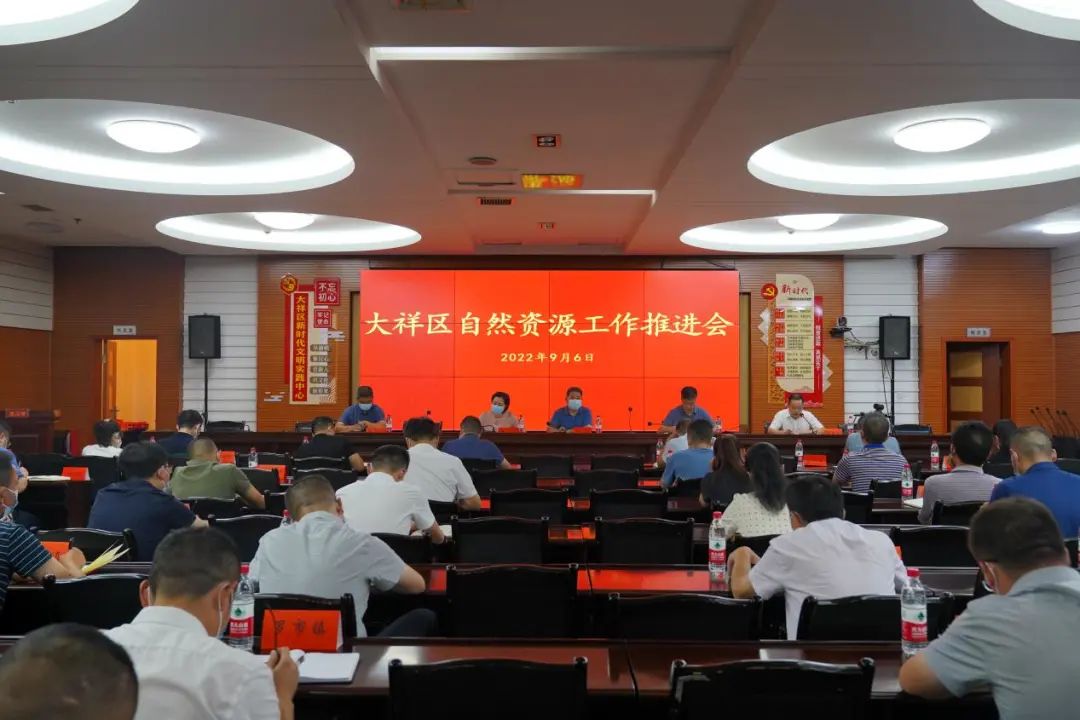大祥区召开大祥区自然资源工作推进会议(图2)