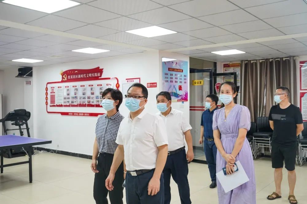 吴旭鹏到大祥区调研指导清廉建设、文明创建和乡村振兴工作(图3)