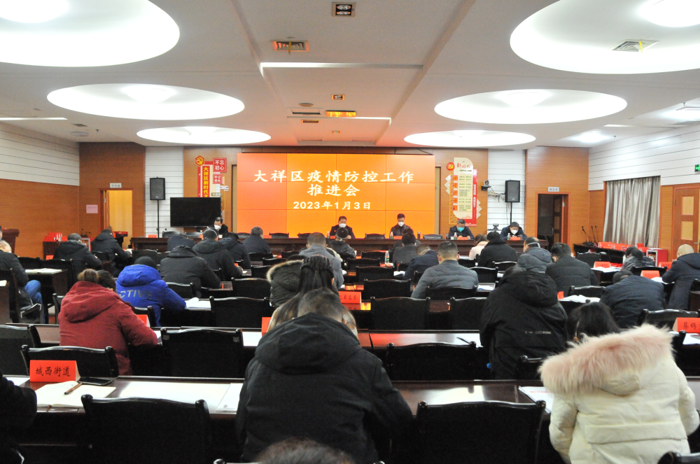 大祥区召开大祥区疫情防控工作推进会(图2)