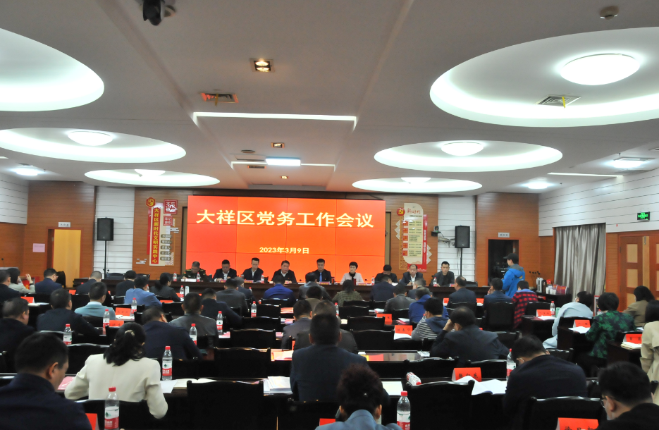 大祥区召开党务工作会议(图2)