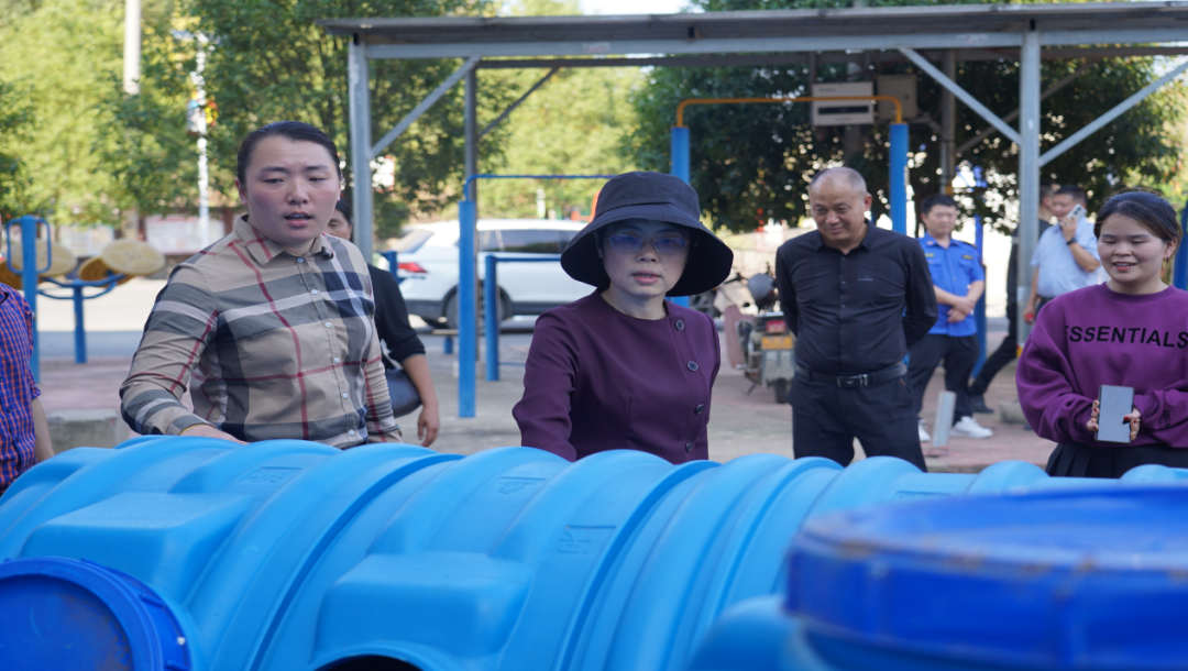 大祥区政协到雨溪街道罗塘村开展垃圾分类专题调研活动(图2)