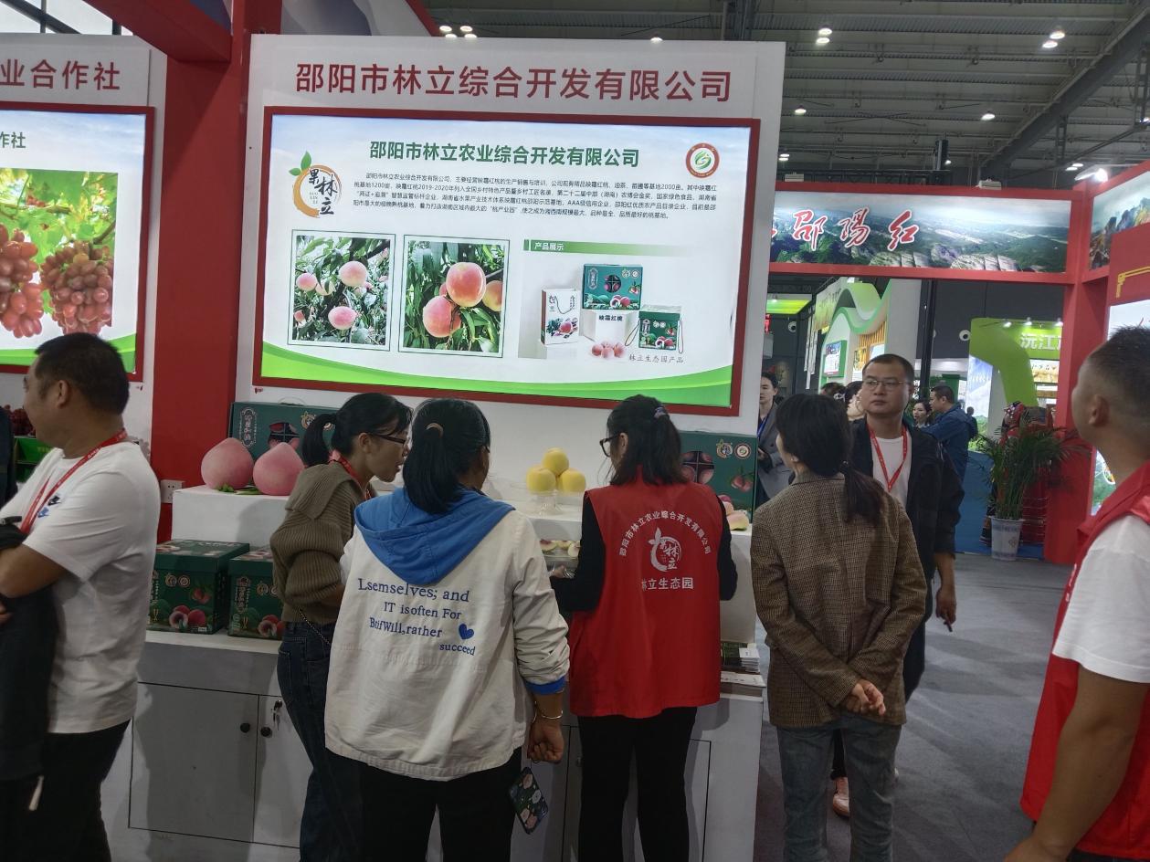大祥区特色农产品亮相第24届中国中部（湖南）农博会(图3)