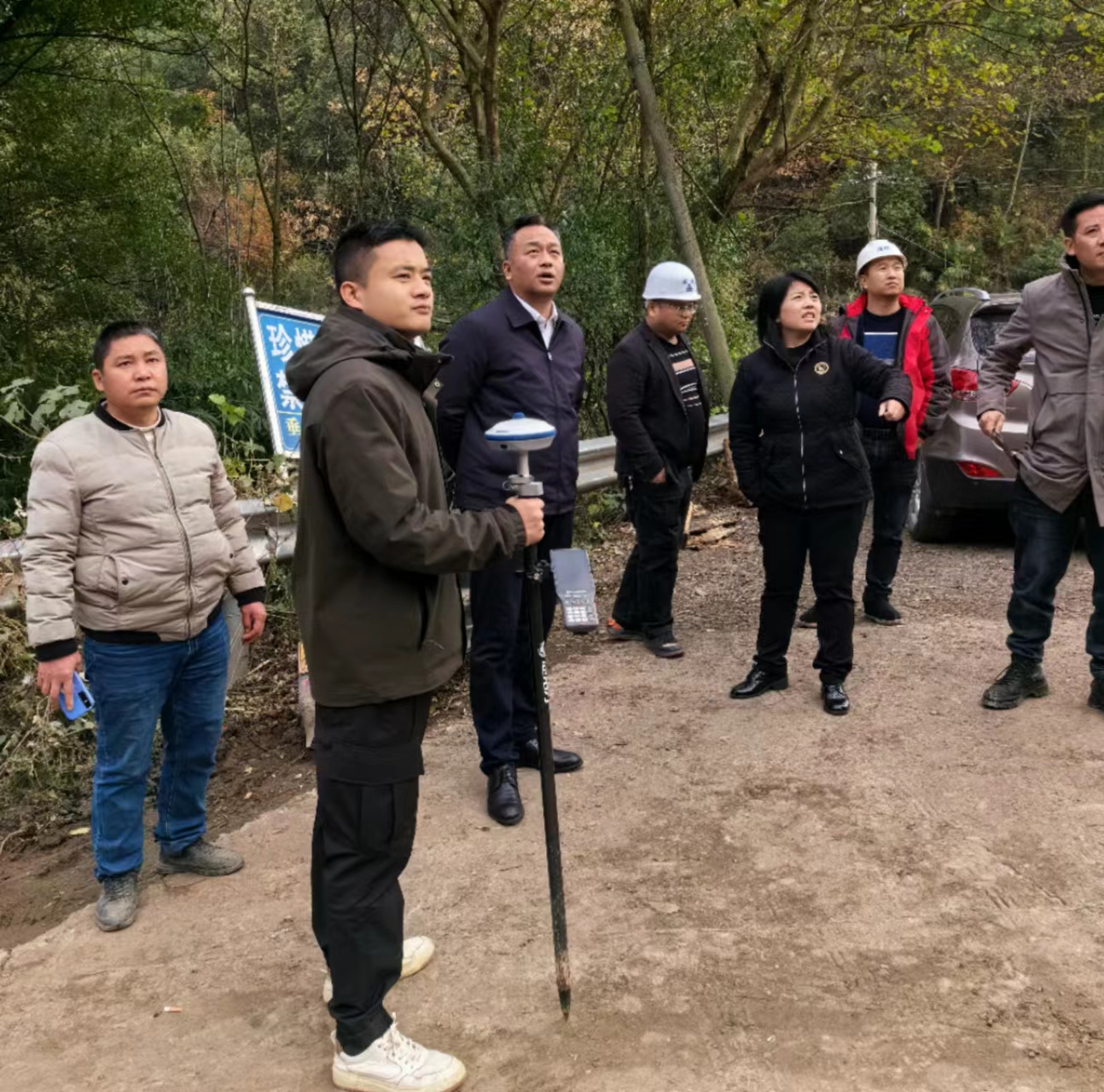 夏向阳实地调研双江口生态环境整治项目建设(图1)