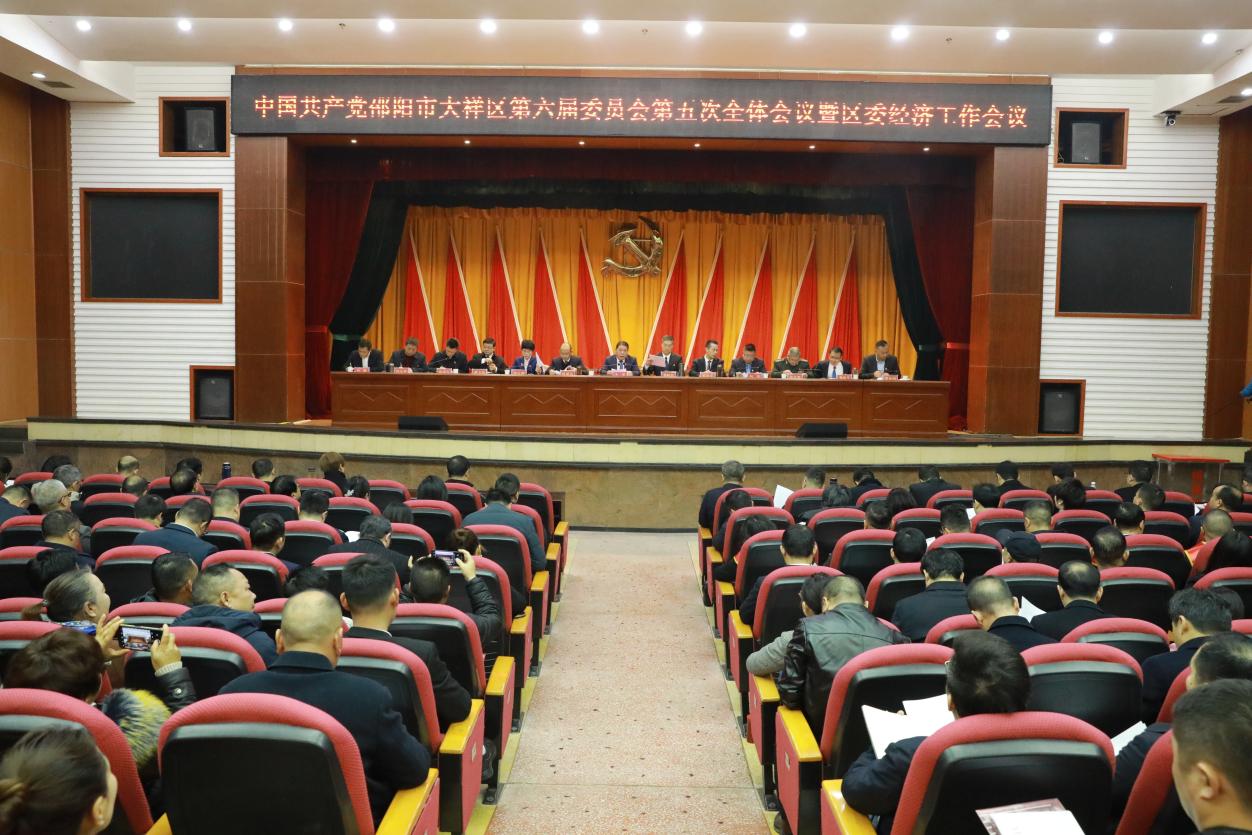 大祥区委六届五次全会暨区委经济工作会议召开(图1)