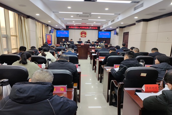 大祥区六届人大常委会召开第二十次会议(图1)