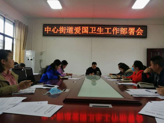 中心街道：“三大举措”开展爱国卫生月活动(图1)