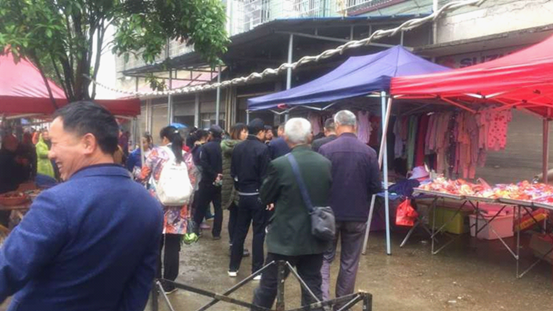 蔡锷乡开展马路市场专项整治(图2)