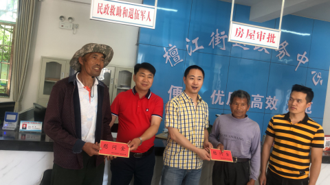 市退役军人事务局慰问专注农业生产的退伍老兵(图1)