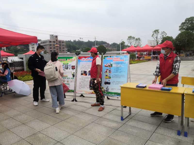 雨溪街道开展“无毒校园，青春不毒行”禁毒宣传活动(图3)