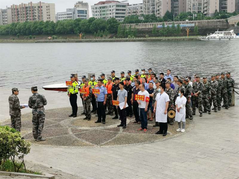 大祥区城北街道未雨绸缪，四举措做好防汛准备工作(图2)