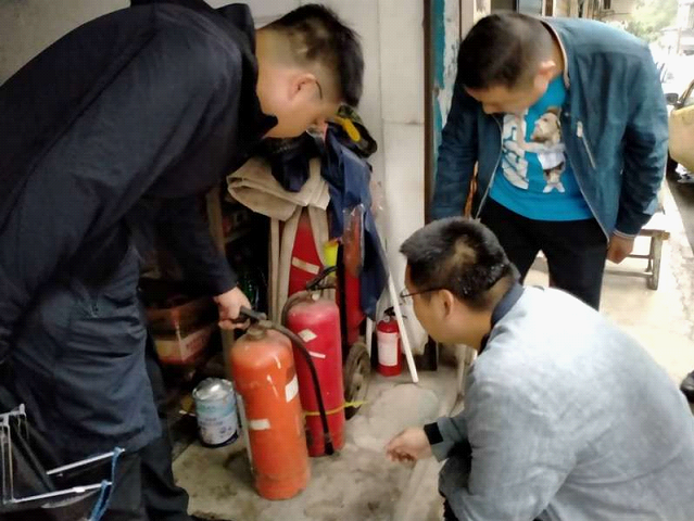 中心街道积极开展节前安全检查(图3)