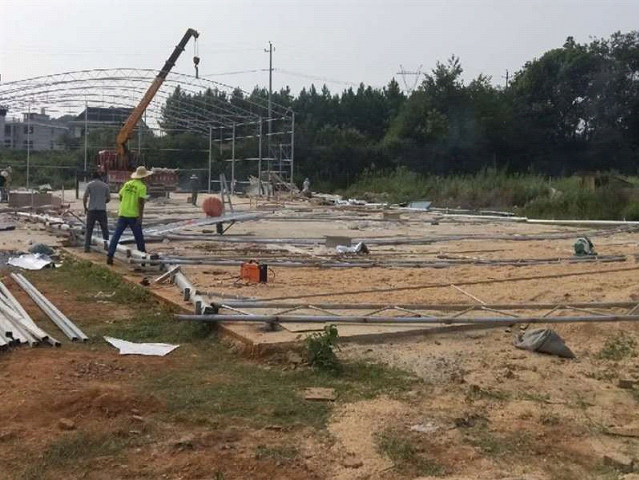 檀江街道强力开展卫片执法拆除违建厂房(图2)