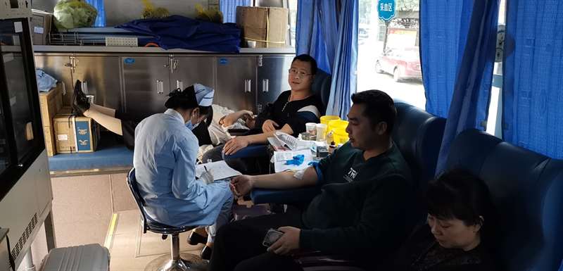 板桥乡开展干部党员群众义务献血活动(图3)