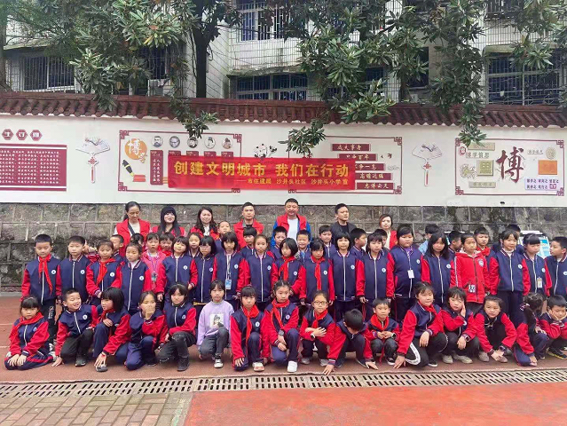 沙井头社区：创建文明城市 我们在行动(图1)