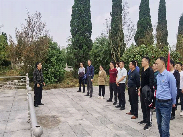 雨溪街道走进邵阳市烈士纪念园开展党史教育(图3)