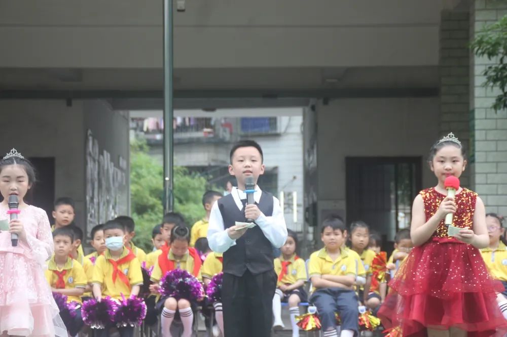 大祥区沙井头小学：“喜迎二十大，童心永向党”庆六一活动(图3)