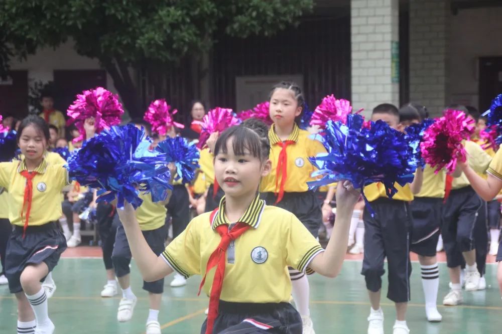 大祥区沙井头小学：“喜迎二十大，童心永向党”庆六一活动(图4)
