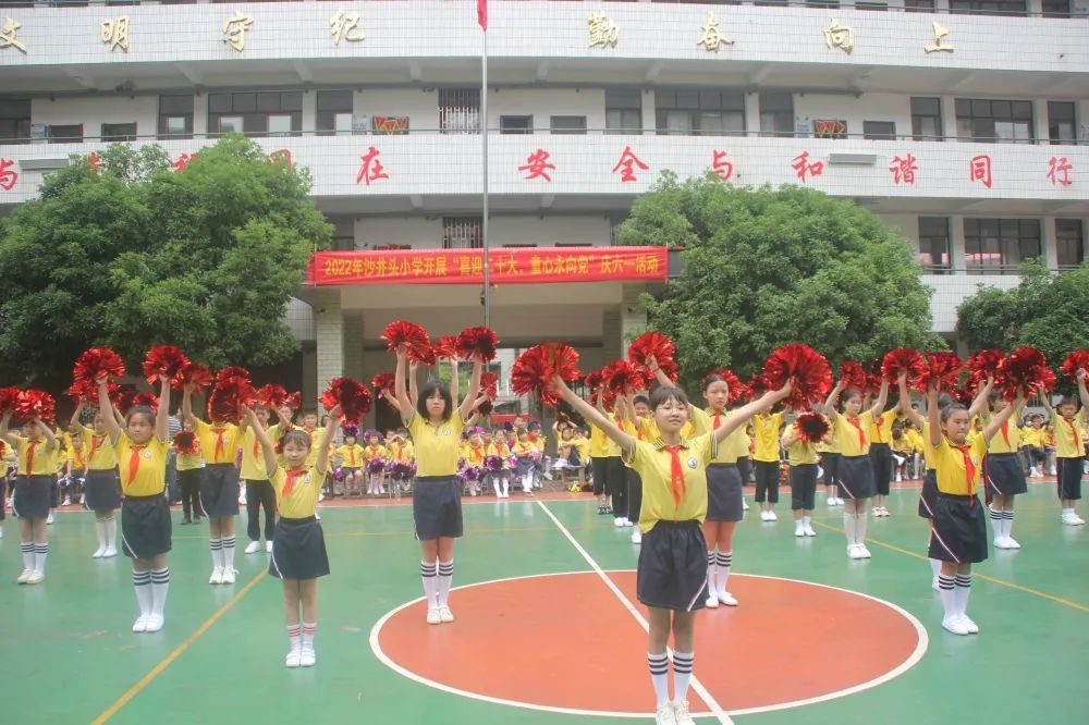 大祥区沙井头小学：“喜迎二十大，童心永向党”庆六一活动(图5)