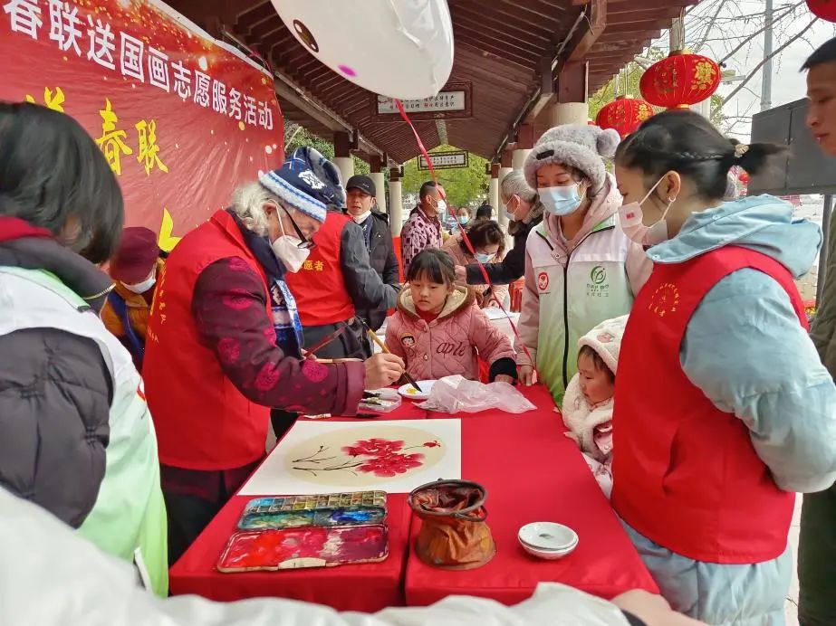 大祥区开展 “迎春纳福送春联，文明创建暖人心”志愿服务活动(图3)