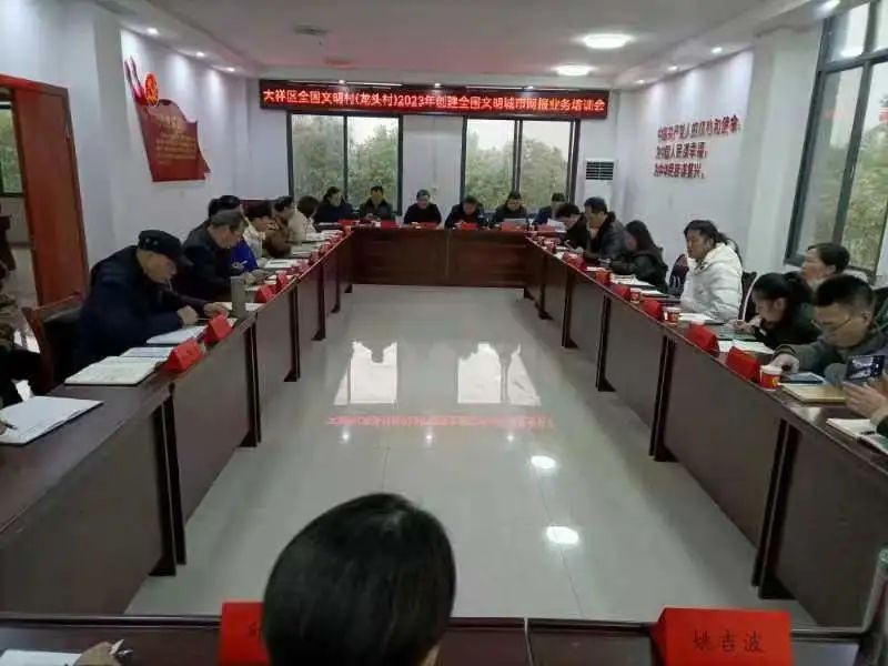 培训促提升 督导促成效——大祥区板桥乡龙头村创文再发力(图2)