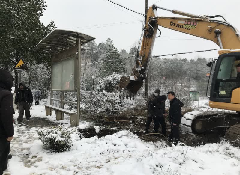 大祥区城南街道：优环境、促发展、保民生，风雪无阻推进城乡供水一体化(图1)